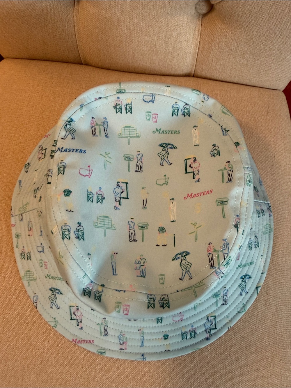 Masters Golf Print Women’s Bucket Hat - Picture 6 of 6